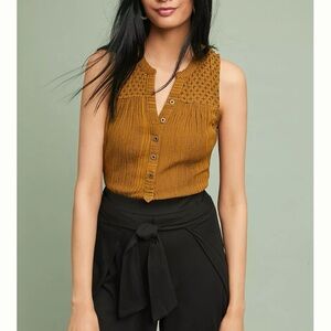 Anthropologie Akemi and Kin Women's Sleeveless Top